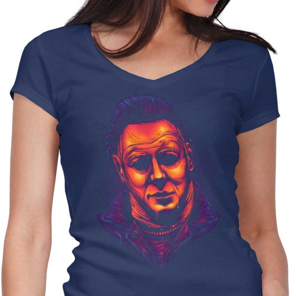 Glowing Slasher - Women s V-Neck Online Hot Sale - Image 3
