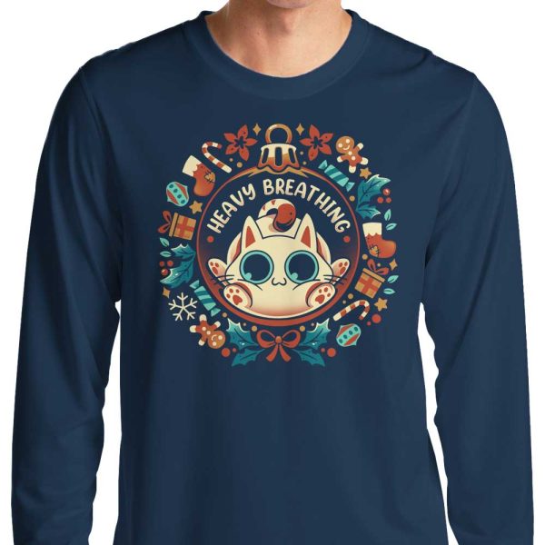 Cat-Proof Christmas - Long Sleeve T-Shirt For Sale - Image 3