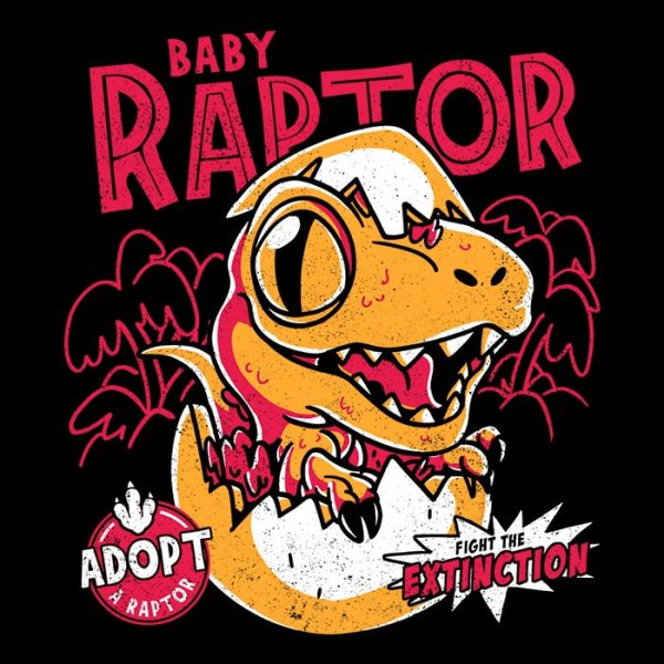 Baby Raptor - Throw Pillow Online - Image 2