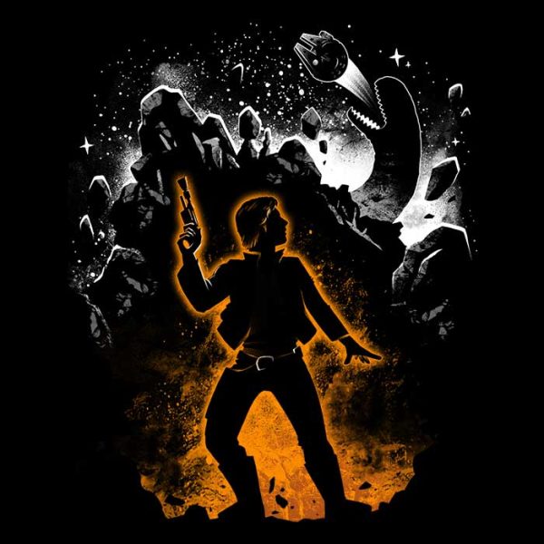 The Space Smuggler - Canvas Print For Sale - Image 2
