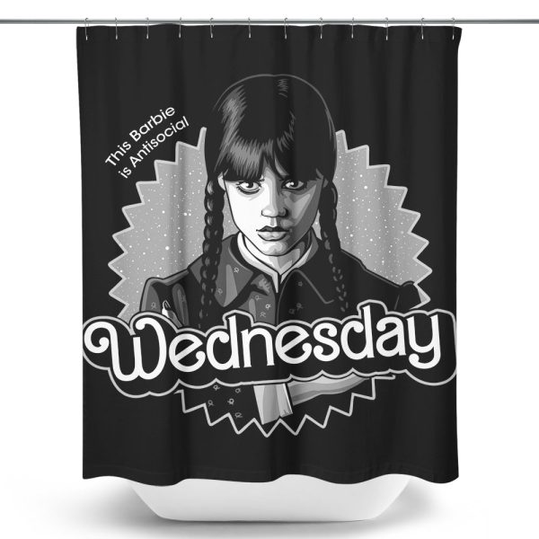 Antisocial Doll - Shower Curtain Online Sale