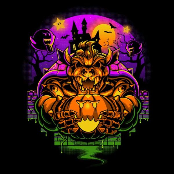 Bowserween - Long Sleeve T-Shirt Online now - Image 2