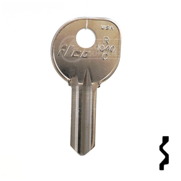 Uncut Boat Key Blank | Clum | R1040C For Sale