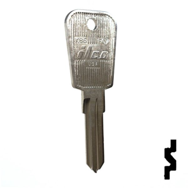 Uncut  Key Blank | Ford, Jaguar | FC7, X86 Hot on Sale - Image 3