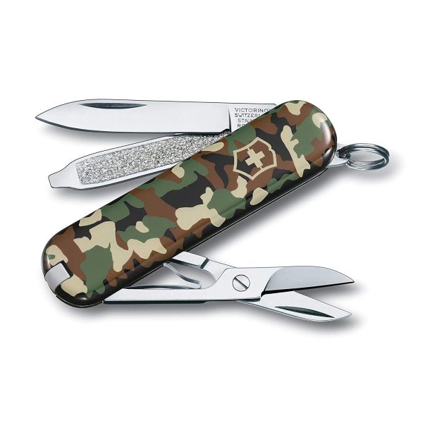 Victorinox Swiss Army Classic SD Multipurpose Tool, Camouflage Supply